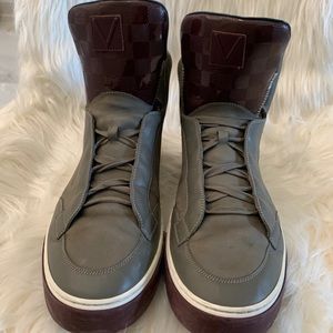 Louis Vuitton Damier High Top Sneaker